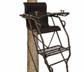 Elevated Outdoor Observation Stand with Integrated Ladder 1.5m