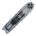 133X Tournament Sit-On-Top Kayak with Yak-Power - Stealth
